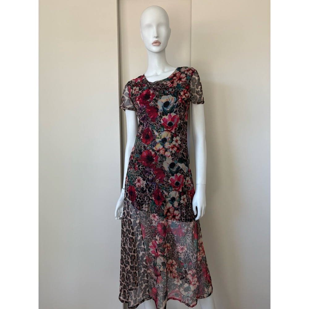 Desigual Print Maxi Dress